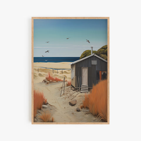 Beach House Print ll