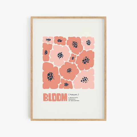 Bloom Notes Print