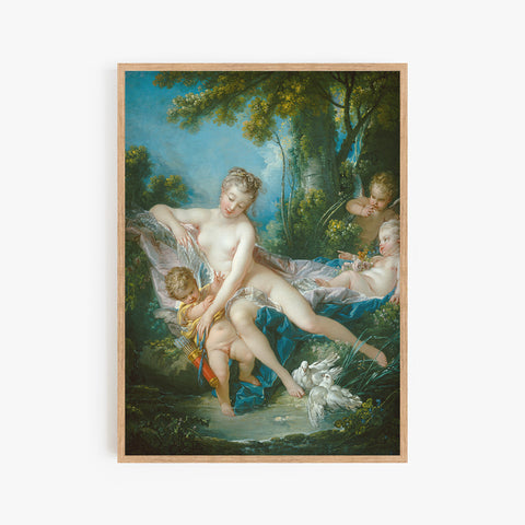 Boucher Print - Venus Consoling Love