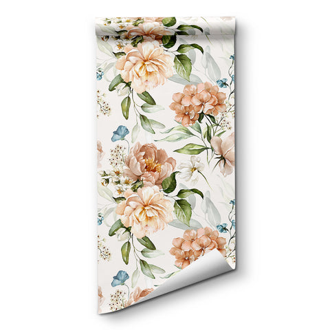 Floral Flourish Wallpaper