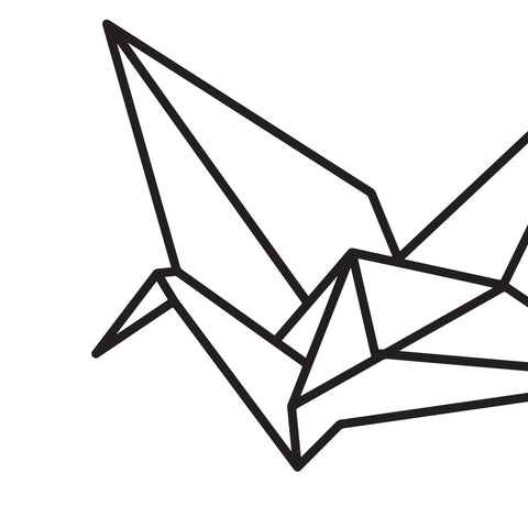 Origami Crane Print
