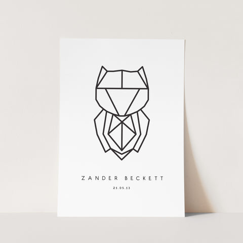 Origami Owl Print
