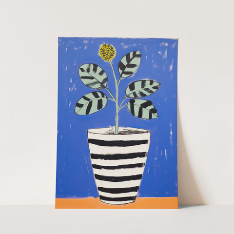 Stripey Vase Print l