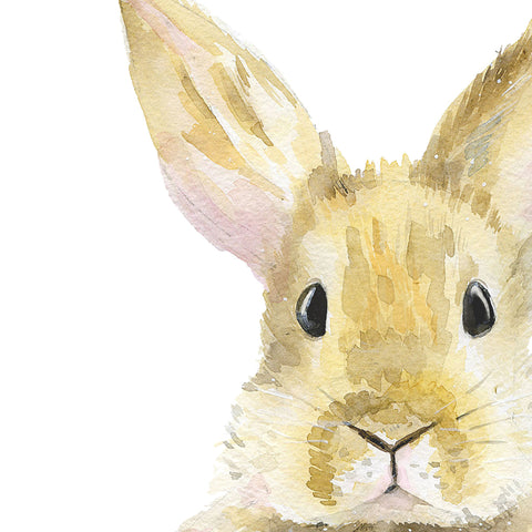 Watercolour Bunny Print