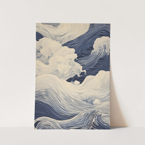 Waves Print ll