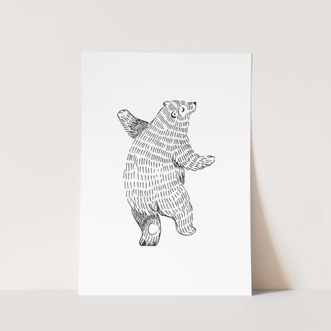 Furry Bear Print ll