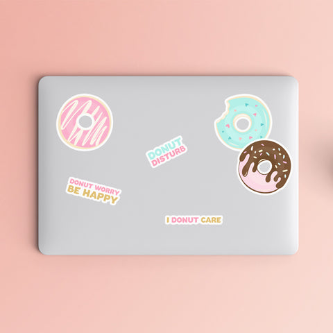 Donut Laptop Set