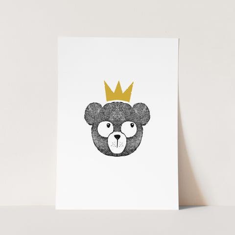 Bear Crown Print