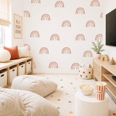 Bohemian Rainbow Pattern