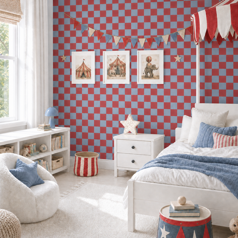 Checkered Wallpaper Sample