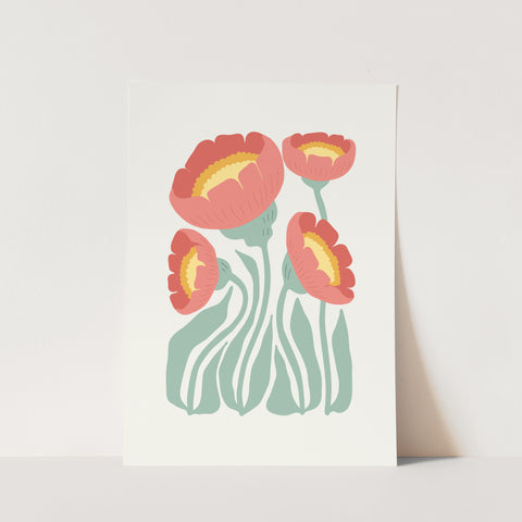 Cottage Blooms Print