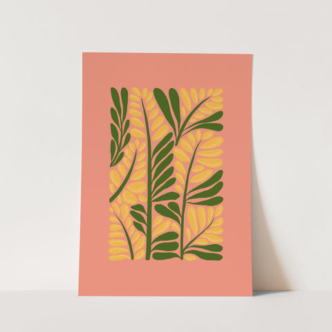 Floral Tapestry Print