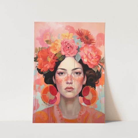 Flower Girl Print