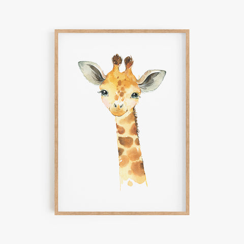 Little Giraffe Print
