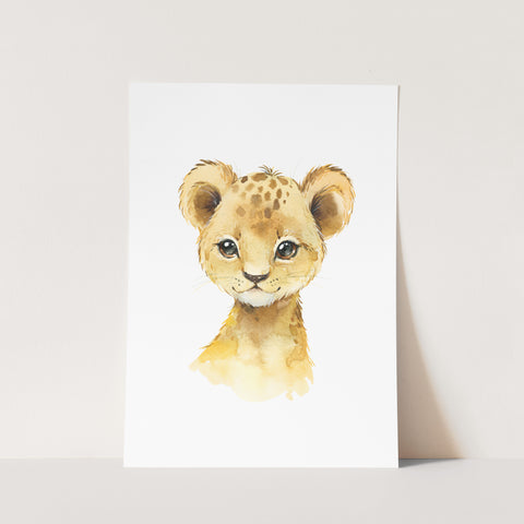 Little Lion Print