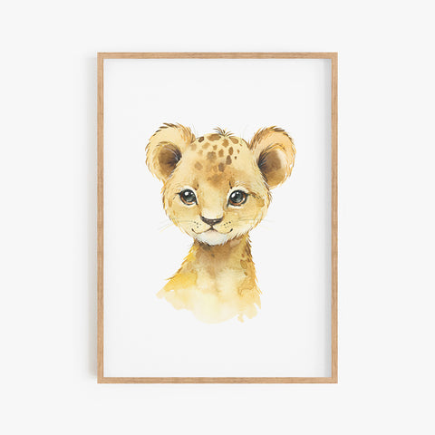 Little Lion Print