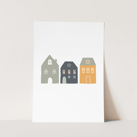 Mini Town Print