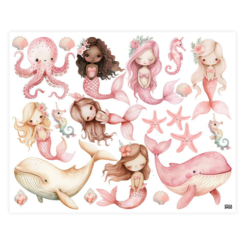 Pink Mermaids