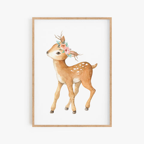 Summer Deer Print