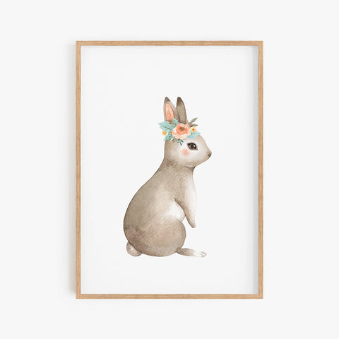 Summer Bunny Print l