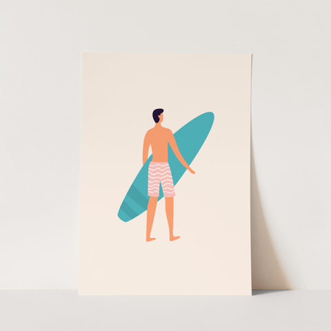 Surfer Dude Print l