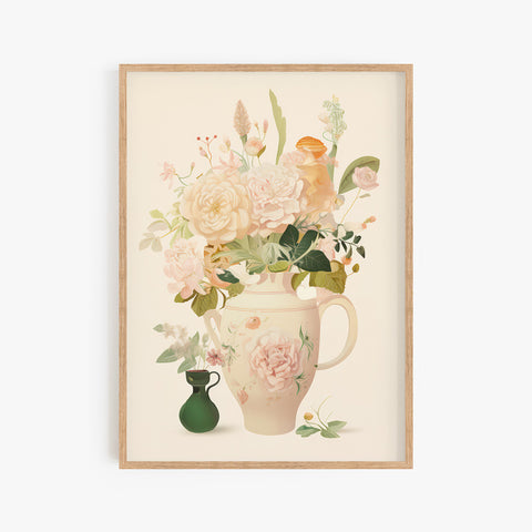 Victorian Florals Print