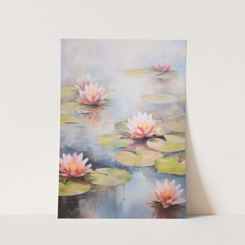 Water Lilies Print lll