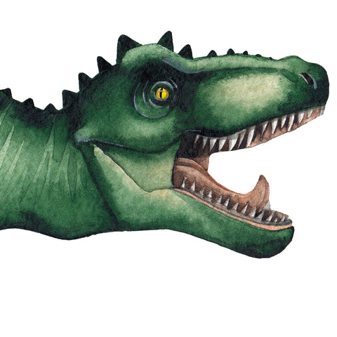 Watercolour Dinosaur Pattern