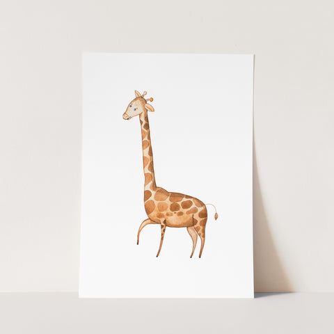 Wildlife Giraffe Print