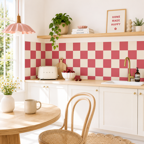 Checkered Wallpaper Sample