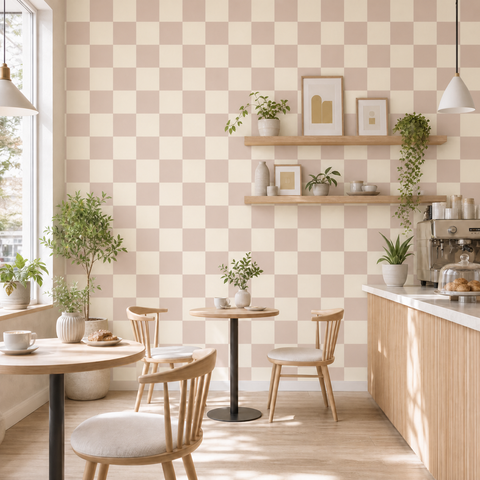 Checkered Wallpaper Sample