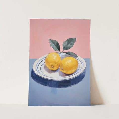 Lemon Platter Print ll