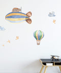 Hot Air Balloons & Birds - Stickaroo Wall Decor