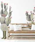 Prickly Pear Cacti - Stickaroo Wall Decor