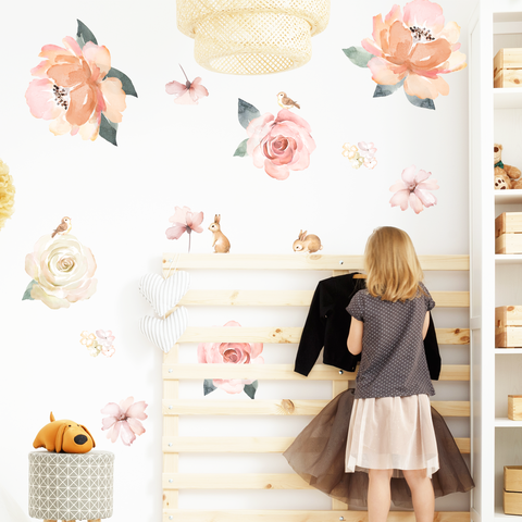 Summer Flowers - Stickaroo Wall Decor