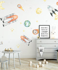 Watercolour Space - Stickaroo Wall Decor