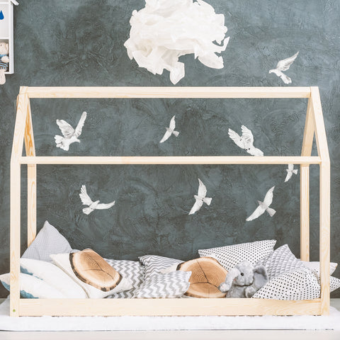 White Doves - Stickaroo Wall Decor